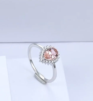 "Champagne Problems" Morganite Ring