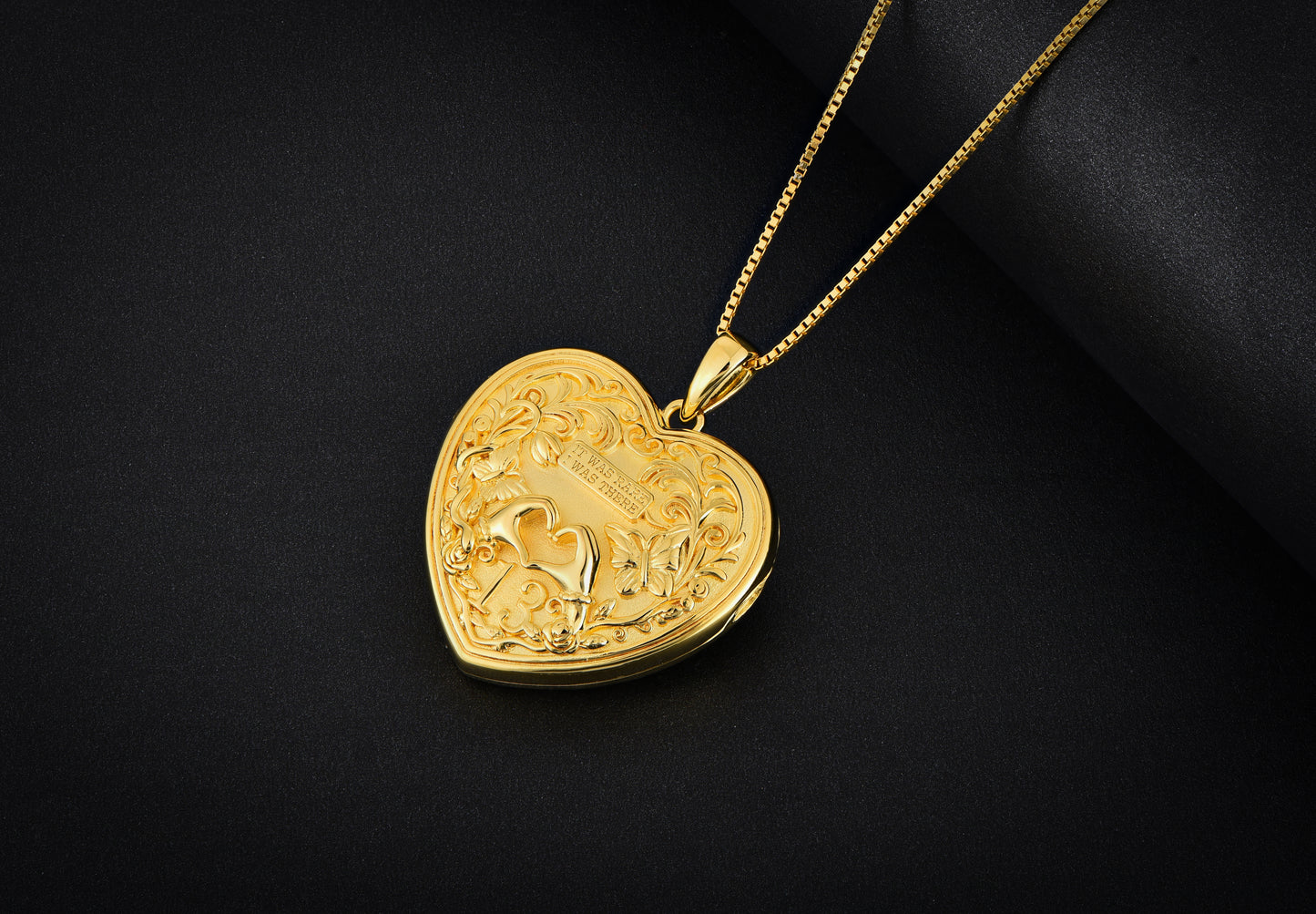 Limited Edition 18K Gold Plated "Eras Tour" Heart Pendant